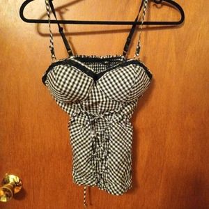 Guess corset-style shirt